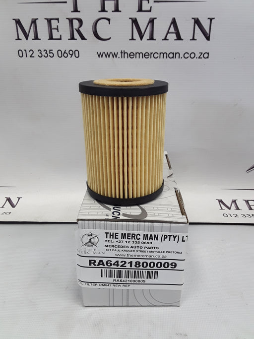 6421800009 Oil Filter OM642 Diesel Engines W203/ W204 / W218/ W219/ W211 /W212 / W207 / W463/ W164/ W166/ W251/ W221/ W222/ W906/ W639