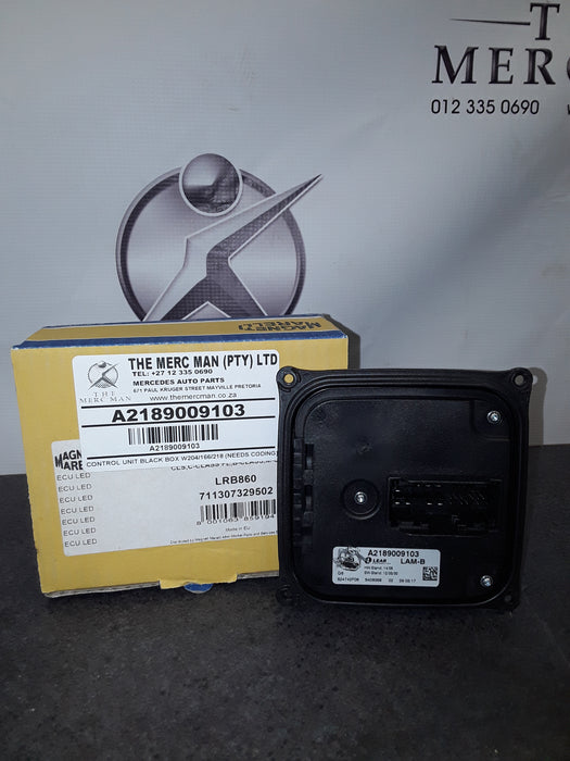 2189009103 Headlight Control Unit black box W204/  W166 / W218